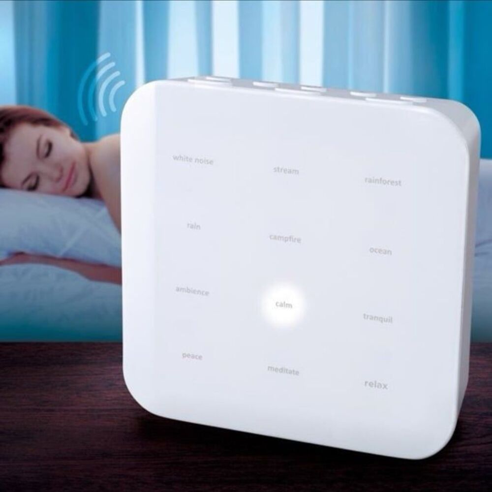 Sharper Image Tranquility Spa Sound Soother White Noise Machine